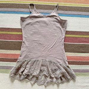 Joyfolie Lace Tank Top - Size 8